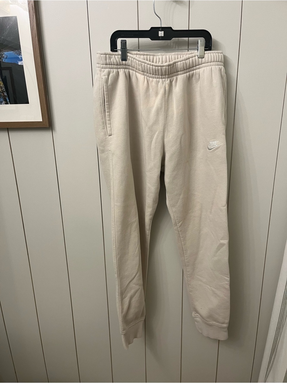 Nike Women's Cream Fleece Joggers